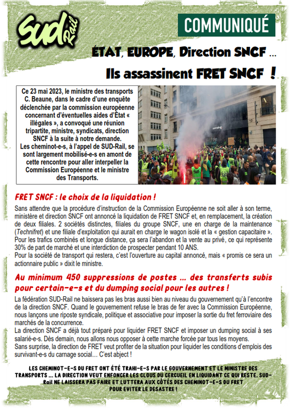 2023 - 05 - 23 - Ils assassinet Fret SNCF_001
