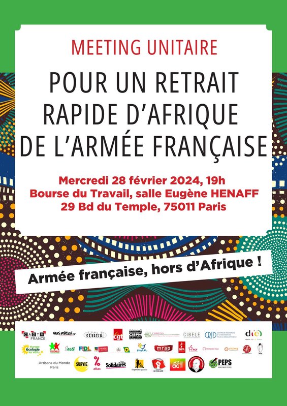 Meeting_Retrait armée fr Afrique_Affiche