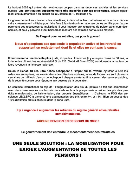 Tract 7 organisations Pouvoir d'achat 2
